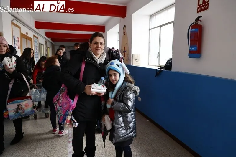 Operación Bocata en el colegio Trinitarios. Foto de David Sañudo