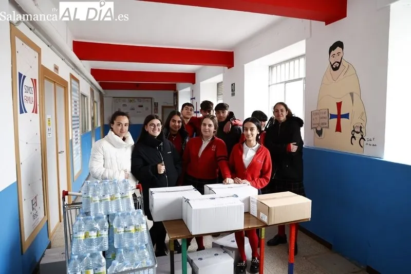 Operación Bocata en el colegio Trinitarios. Foto de David Sañudo