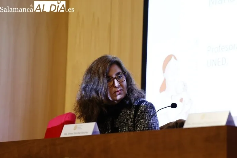 Conferencia organizada por la Facultad de Psicología de la Universidad Pontificia de Salamanca. Foto de David Sañudo
