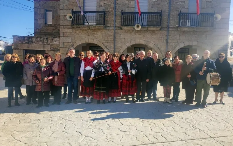 Celebración de Santa Águeda en Barruecopardo