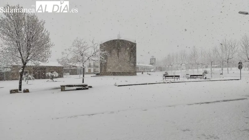Nevada en Cerezal de Peñahorcada