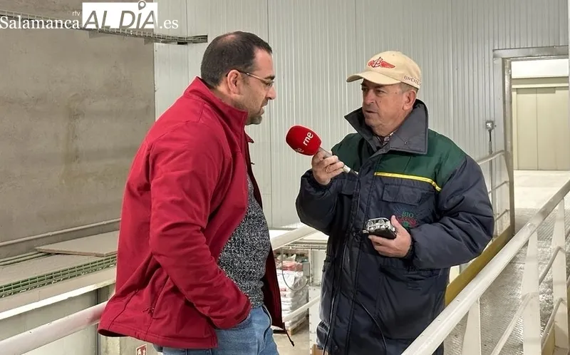 Manolo HH en las instalaciones de Cuperal