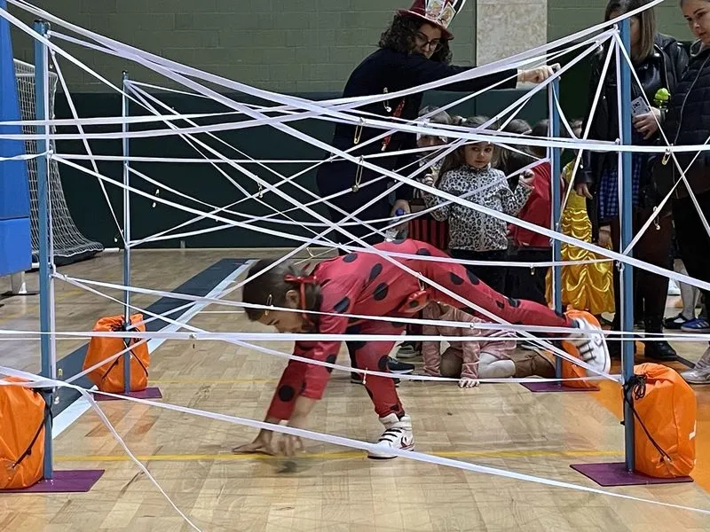 Actos de Carnaval en el pabellón de Carbajosa de la Sagrada