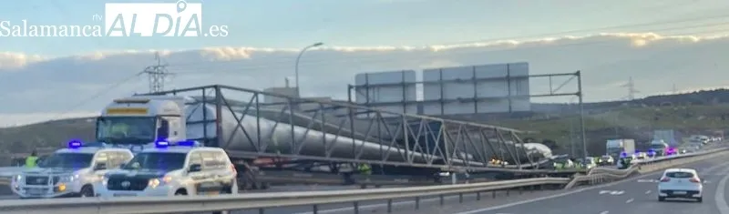 Accidente de tráfico cerca de la rotonda de Buenos Aires. Foto Vanesa Martins