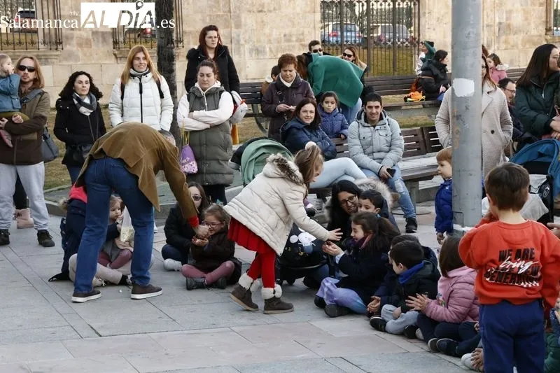 Actos organizados por la Asociación Corazones Guerreros en la plaza de la Concordia. Foto de David Sañudo