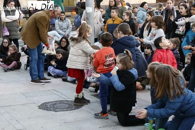 Acto de la asociación Corazones Guerreros en la plaza de la Concordia. Foto de David Sañudo