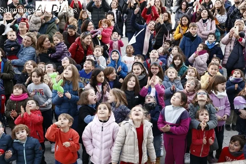 Actos organizados por la Asociación Corazones Guerreros en la plaza de la Concordia. Foto de David Sañudo