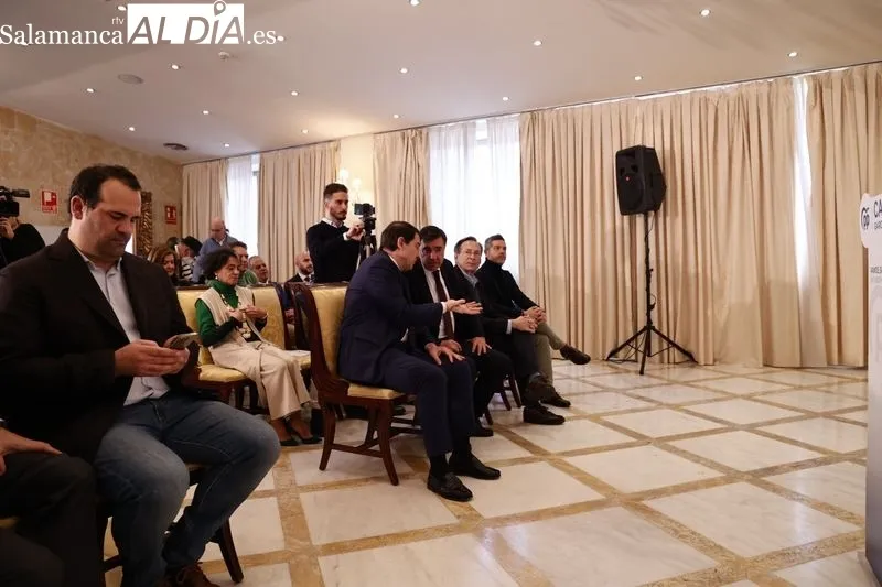 Presentación de la precandidatura de Carlos García Carbayo a la presidencia del Partido Popular de Salamanca. Foto de David Sañudo
