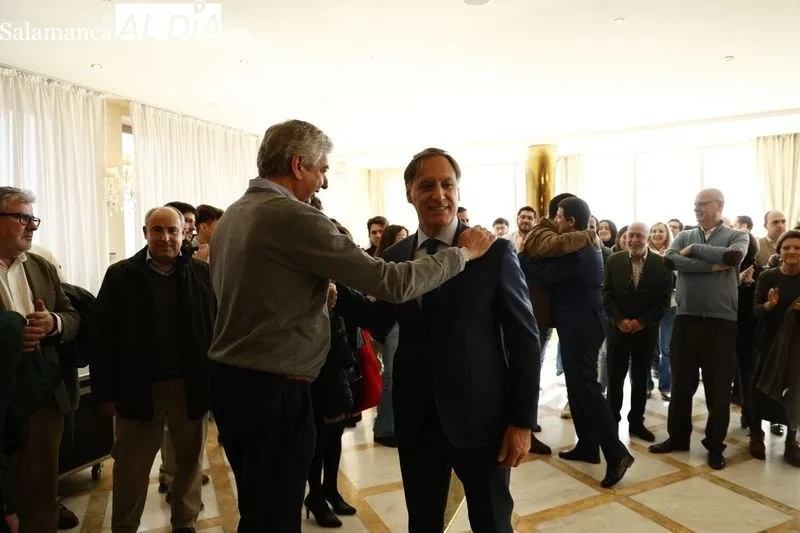 Presentación de la precandidatura de Carlos García Carbayo a la presidencia del Partido Popular de Salamanca. Foto de David Sañudo