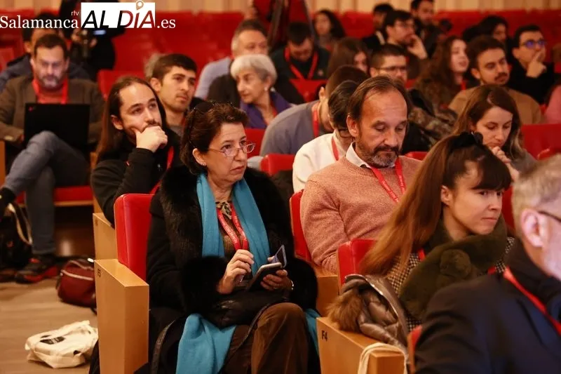 Congreso en el Auditorio Fonseca organizado por la Real Sociedad Española de Física. Foto de David Sañudo