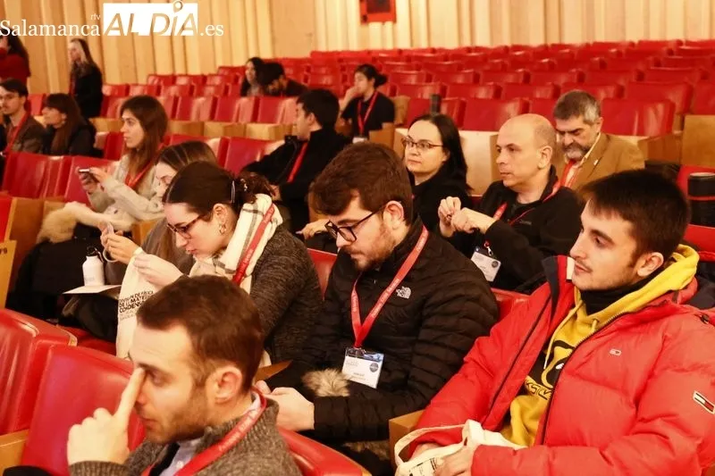 Congreso en el Auditorio Fonseca organizado por la Real Sociedad Española de Física. Foto de David Sañudo