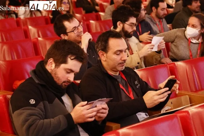 Congreso en el Auditorio Fonseca organizado por la Real Sociedad Española de Física. Foto de David Sañudo