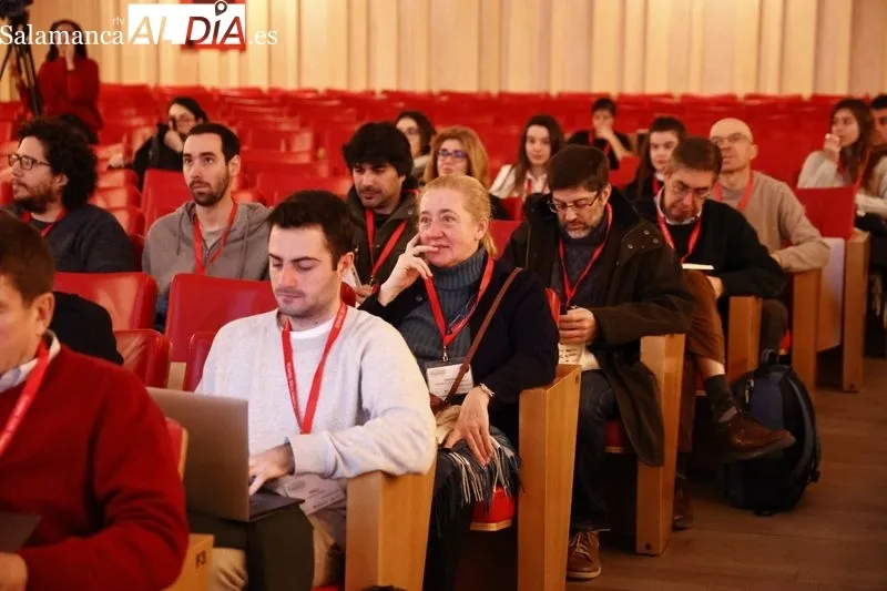 Congreso en el Auditorio Fonseca organizado por la Real Sociedad Española de Física. Foto de David Sañudo