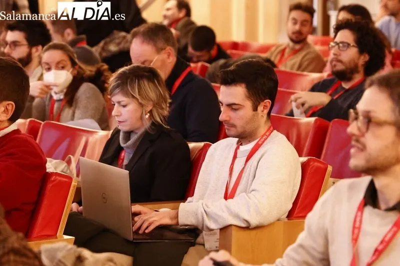 Congreso en el Auditorio Fonseca organizado por la Real Sociedad Española de Física. Foto de David Sañudo