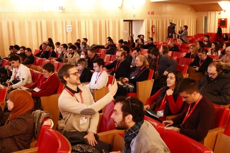 Congreso en el Auditorio Fonseca organizado por la Real Sociedad Española de Física. Foto de David Sañudo