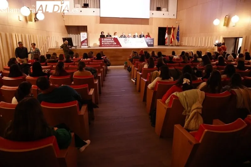 IX Jornadas de Investigadoras de Castilla y León en la Hospedería Fonseca. Foto de David Sañudo