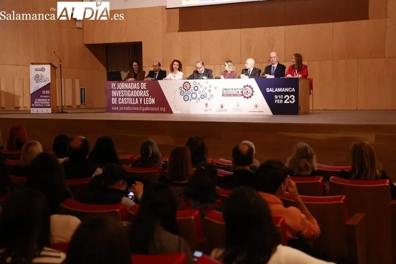 IX Jornadas de Investigadoras de Castilla y León en la Hospedería Fonseca. Foto de David Sañudo