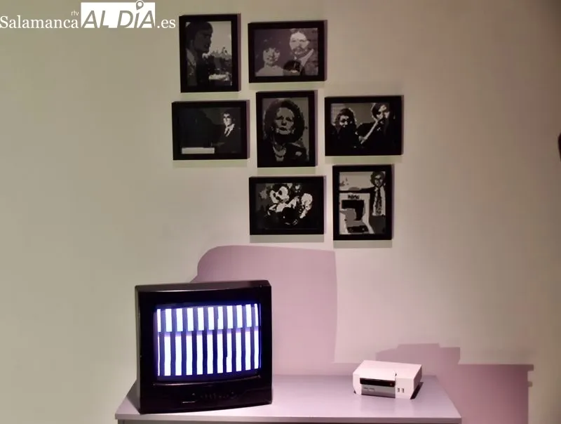Exposición ‘Meta-proyecciones’ del artista Javier González Añíbarro. Foto de Vanesa Martins