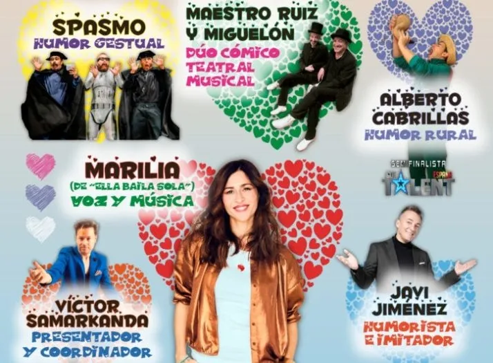 Algunos de los artistas que actuarán en el Palacio de Congresos