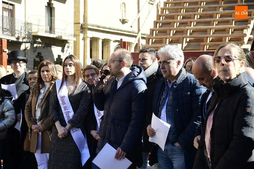 Foto 2 - Ciudad Rodrigo exalta la futura declaraci&oacute;n como BIC del proceso de construcci&oacute;n del coso