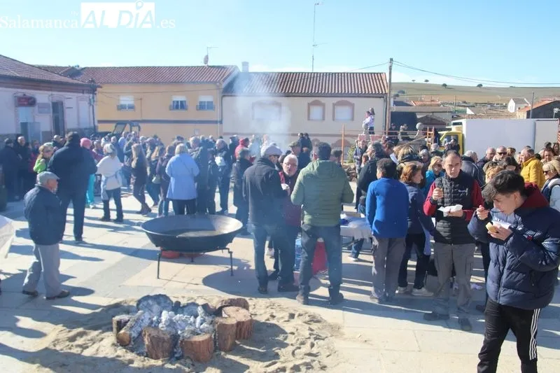 Foto 3 - Participativa matanza tradicional en Galinduste