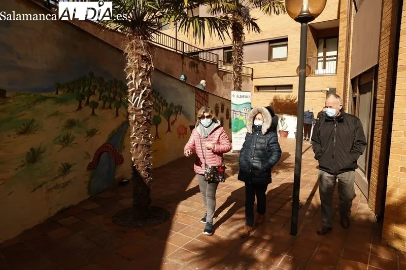 Inauguración del mural de Chema Alonso en el Centro Residencial Boni Mediero. Foto de David Sañudo