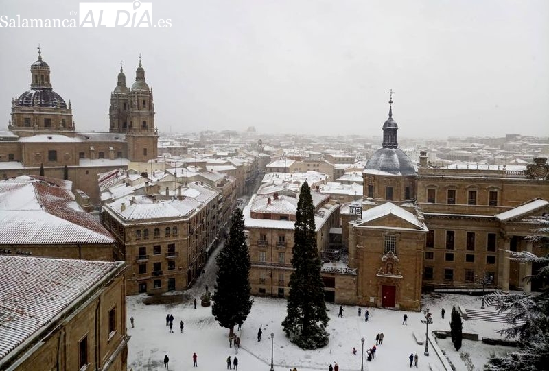 riesgo de nevada en Salamanca