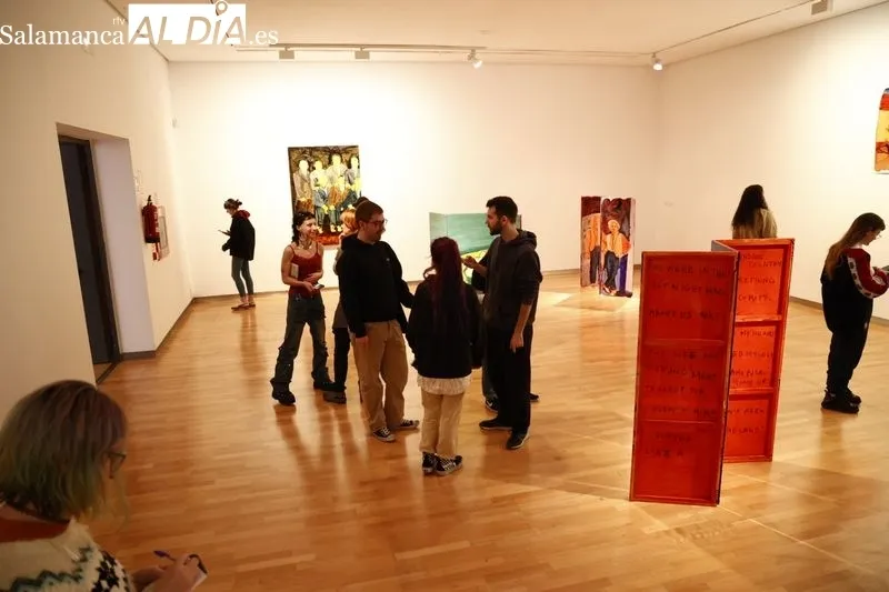Muestra ‘Soy tu huckleberry’, un proyecto expositivo de la artista vasca Gala Knörr. Foto de David Sañudo