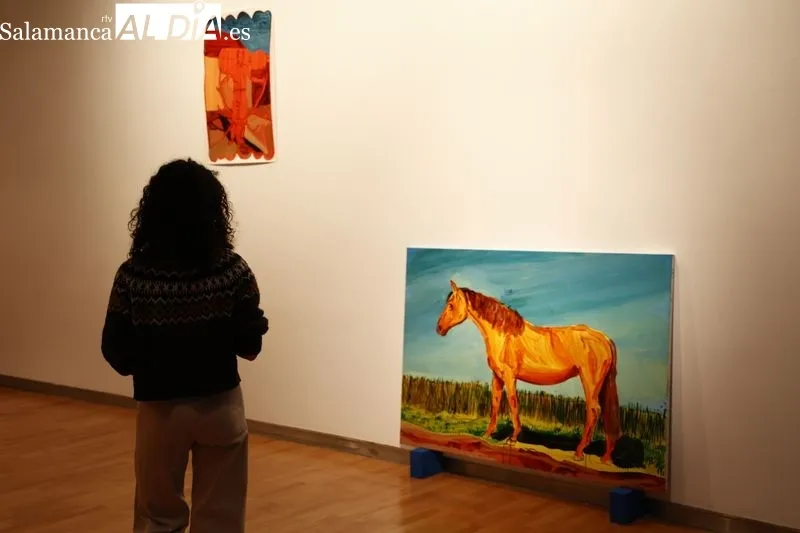 Muestra ‘Soy tu huckleberry’, un proyecto expositivo de la artista vasca Gala Knörr. Foto de David Sañudo