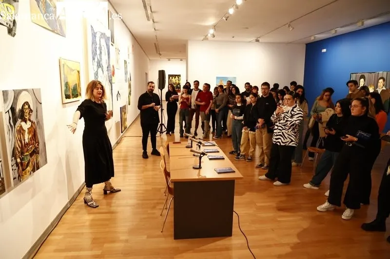 Muestra ‘Soy tu huckleberry’, un proyecto expositivo de la artista vasca Gala Knörr. Foto de David Sañudo