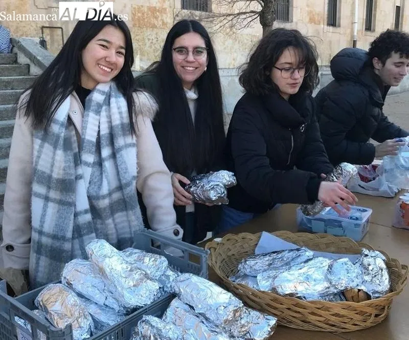 Operación Bocata en el colegio San Agustín