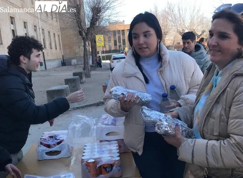 Operación Bocata en el colegio San Agustín