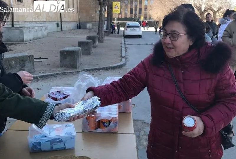 Operación Bocata en el colegio San Agustín