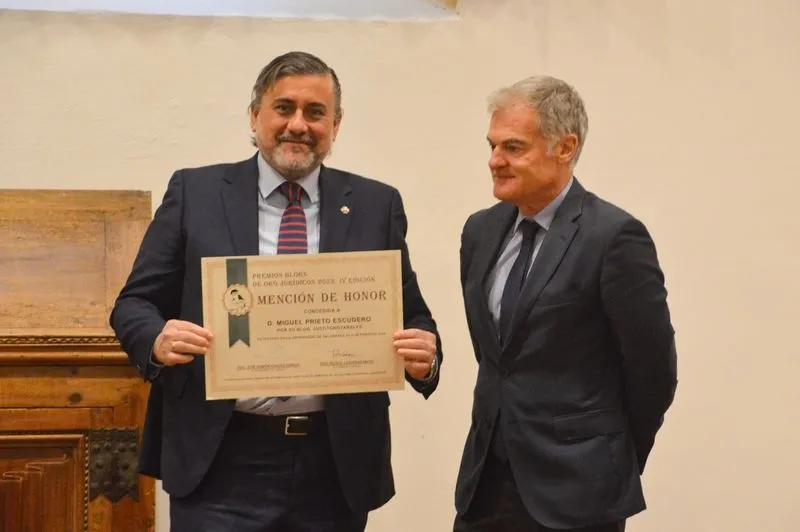 Entrega de los premios Blogs de Oro Jurídicos en la USAL. Fotos USAL