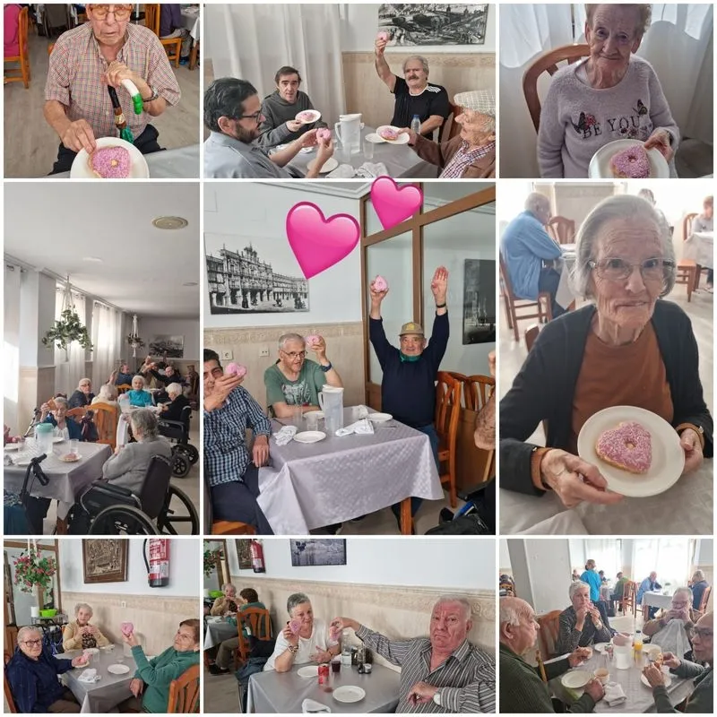 Fiesta del amor y la amistad por San Valentín en la Residencia Arapiles