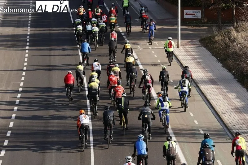 Salamanca recuerda a la joven ciclista Estela Domínguez | FOTOS: David Sañudo