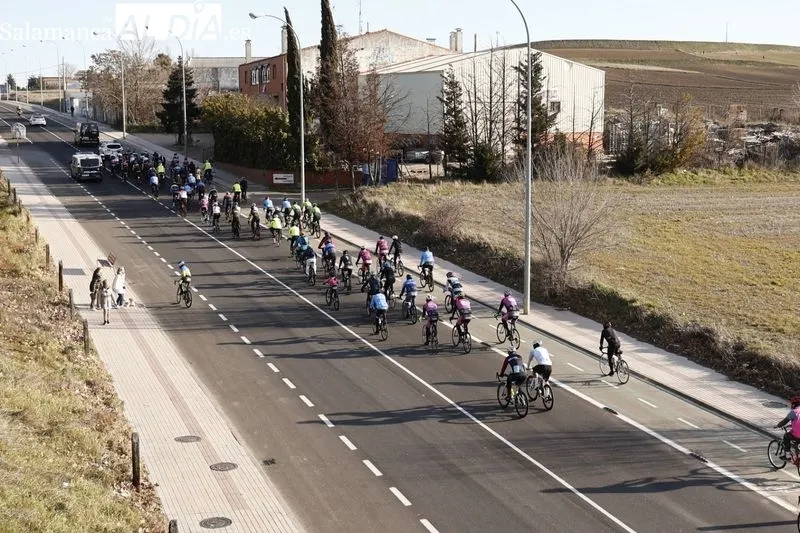Salamanca recuerda a la joven ciclista Estela Domínguez | FOTOS: David Sañudo