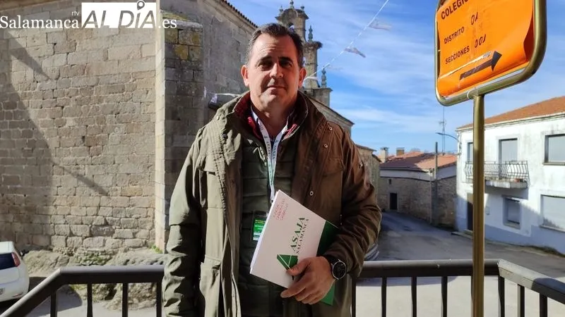 Juan Luis Delgado, presidente de Asaja Salamanca | FOTO: Miguel Corral