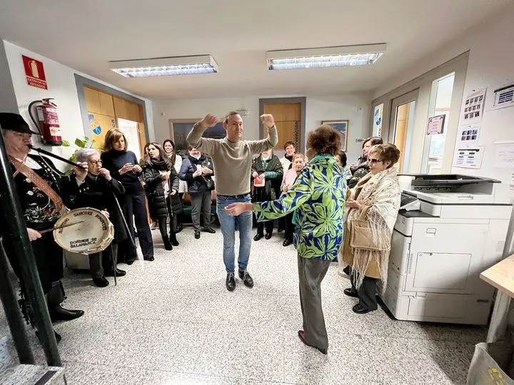 Paulina Borges, aguedera mayor de Carbajosa de la Sagrada