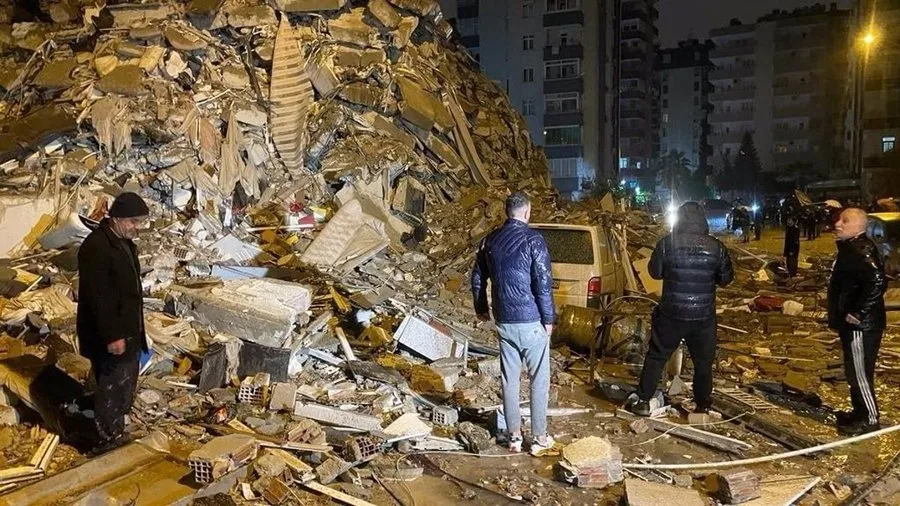 Imagen del terromoto en Turquía. Foto EP