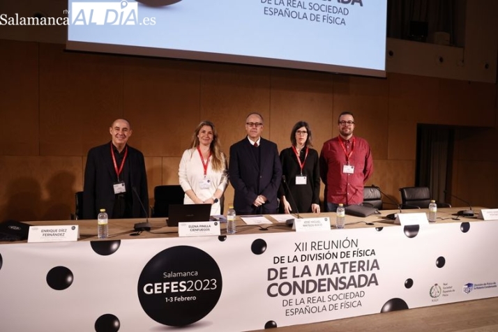 congreso en Salamanca de la Real Sociedad Española de Física