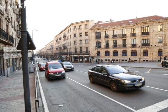 Avda. Portugal y Gran Vía, las calles salmantinas con más accidentes