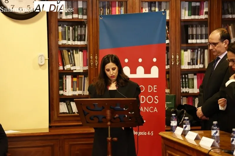 Toman de posesión de los cargos de los nuevos integrantes de la Junta de Gobierno del Colegio de Abogados de Salamanca. Foto de David Sañudo