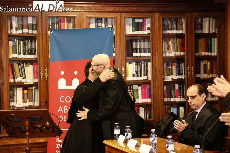 Toman de posesión de los cargos de los nuevos integrantes de la Junta de Gobierno del Colegio de Abogados de Salamanca. Foto de David Sañudo