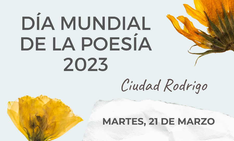 Foto 1 - Ciudad Rodrigo conmemorará el Día Mundial de la Poesía con una sesión de micro abierto