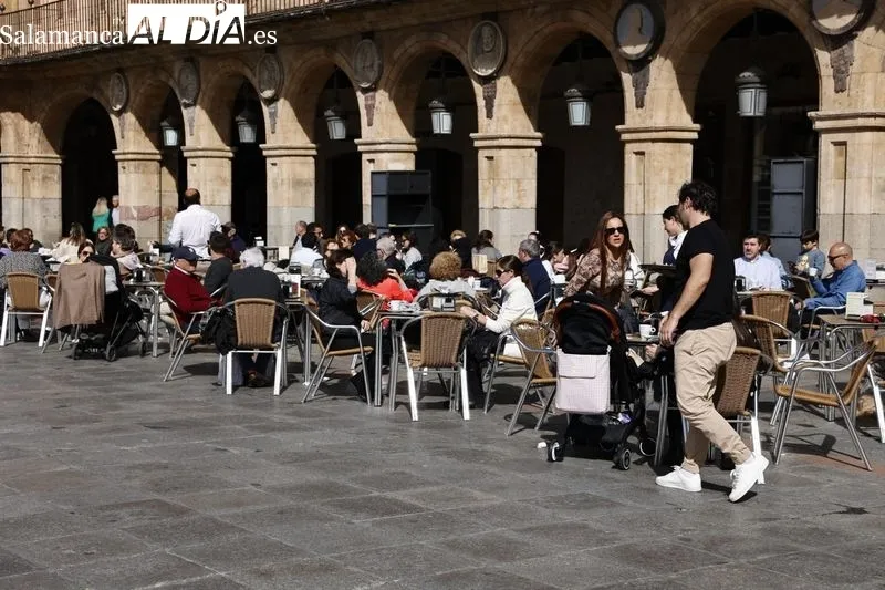 Foto 16 - El buen tiempo en Salamanca llena de ambiente el centro de la ciudad