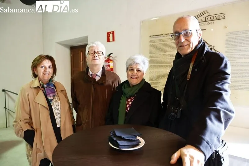 Asistentes a la comida organizada por el Colegio Oficial de Graduados e Ingenieros Técnicos Industriales de Salamanca. Fotos: David Sañudo