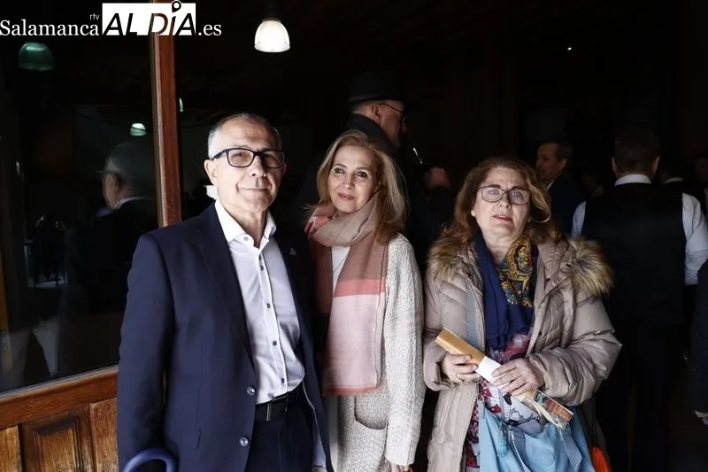 Asistentes a la comida organizada por el Colegio Oficial de Graduados e Ingenieros Técnicos Industriales de Salamanca. Fotos: David Sañudo