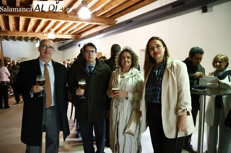 Asistentes a la comida organizada por el Colegio Oficial de Graduados e Ingenieros Técnicos Industriales de Salamanca. Fotos: David Sañudo