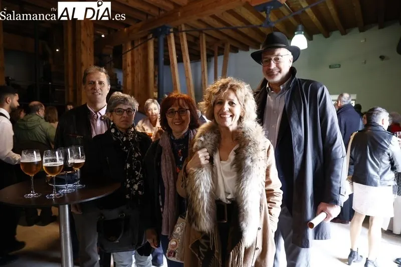 Asistentes a la comida organizada por el Colegio Oficial de Graduados e Ingenieros Técnicos Industriales de Salamanca. Fotos: David Sañudo